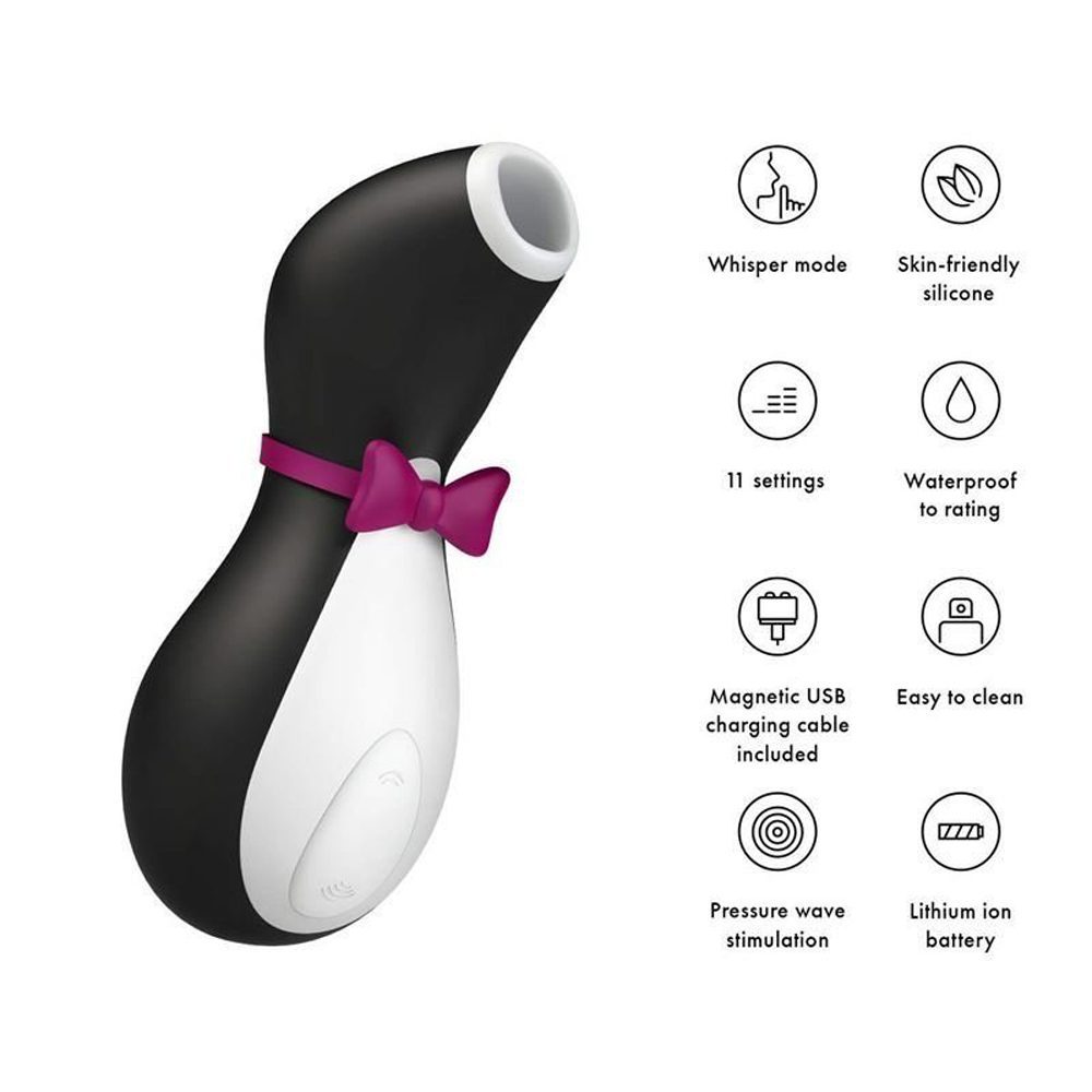 Succionador Clítoris Satisfyer Pro Penguin Next Generation La Revolución Sexual Femenina - LOVERSpack